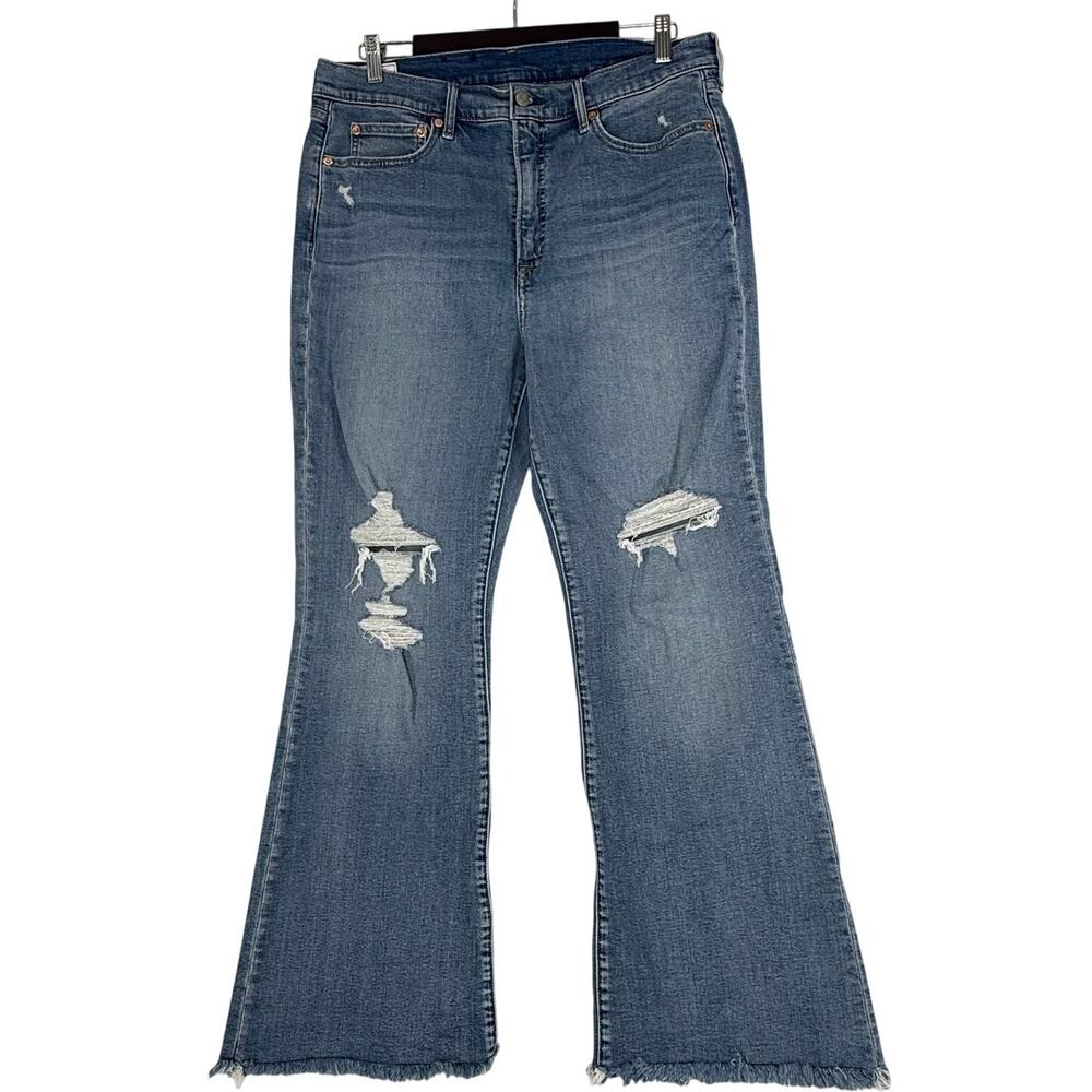 Gap High Rise 70s Flare Jeans 33/16R